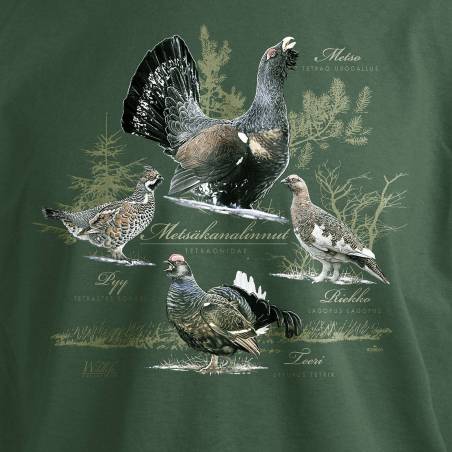 DC Grouse T-shirt (Text in Finnish)