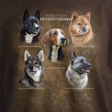 DC Finnish Hunting Dogs  T-shirt