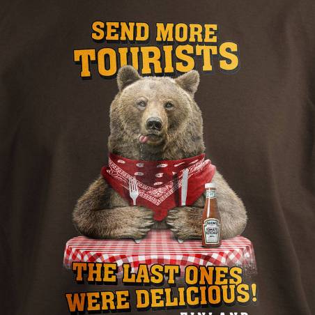 Send more tourists T-paita