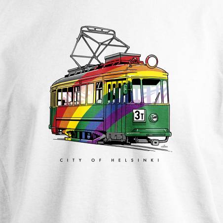 DC Rainbow Tram, Hki T-shirt