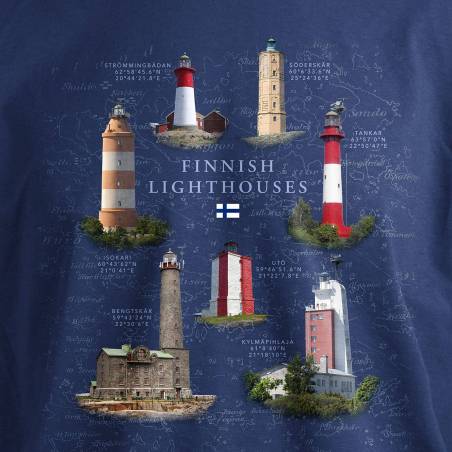 DC New finnish LighthousesT-paita