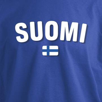 DC Suomi ja Lippu T-paita