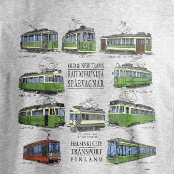 Old & New Trams T-shirt