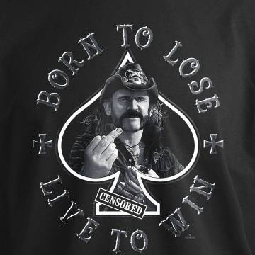 Live to Win Lemmy T-shirt