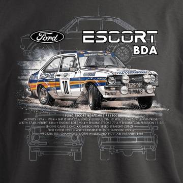 Light Graphite Escort BDA T-shirt