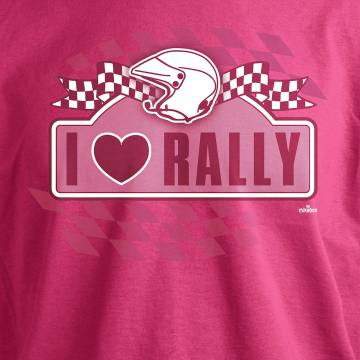 I Love Rally Regular Fit T-shirt