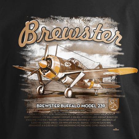 DC Brewster on airfield T-shirt