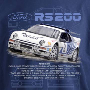 DC Ford RS200 T-paita