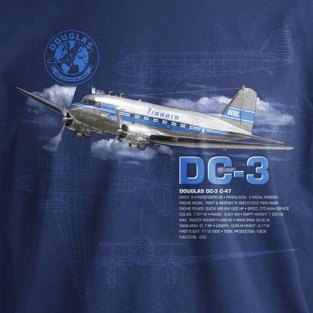 DC-3 Lokki T-paita