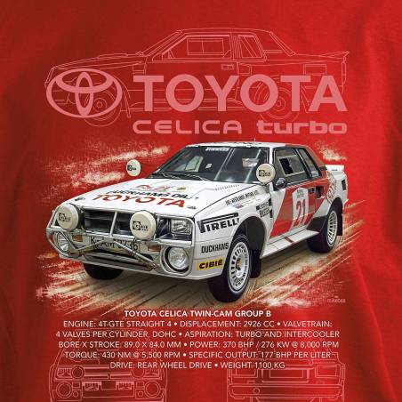 DC Toyota Celica T-shirt
