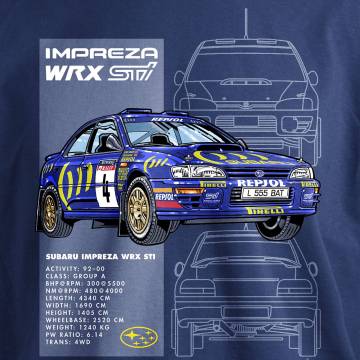DC Subaru McRae/Burns T-paita