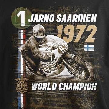 DC Jarno Saarinen 1972 T-paita