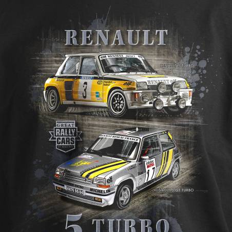 DC Renault GT & R5 Turbo T-paita