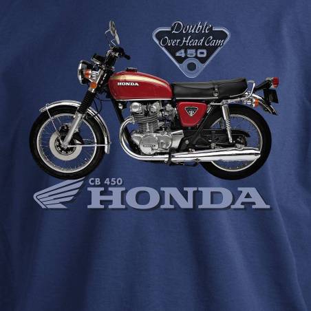 DC Honda CB 450 T-paita