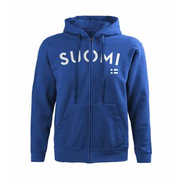 Royal Blue Suomi Hooded jacket