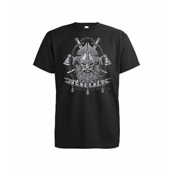 Black DC Home of Vikings ESTONIA T-shirt