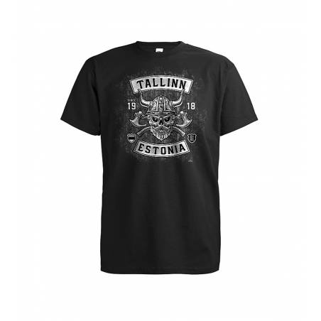 Black DC Tallinn Viking T-shirt