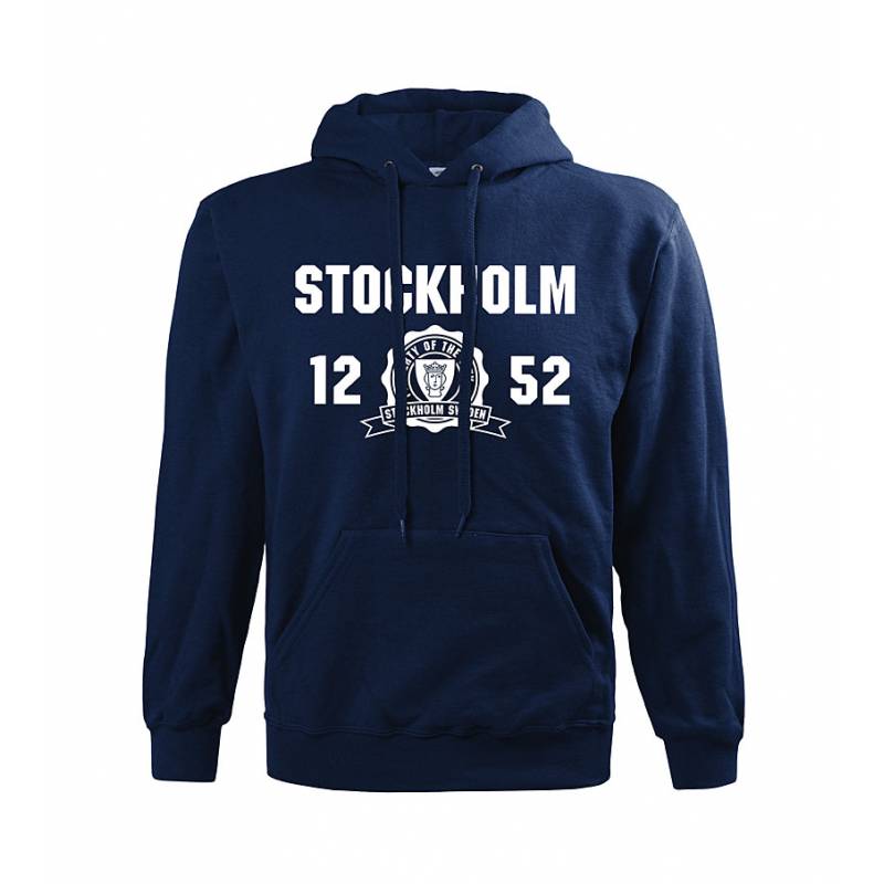 Deep Navy Stockholm est. 1252 Hoodie