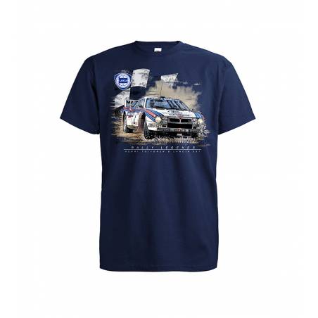 Deep Navy DC Lancia 037 T-shirt