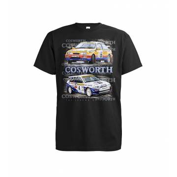 Black Cosworth Sierra & Escort T-shirt