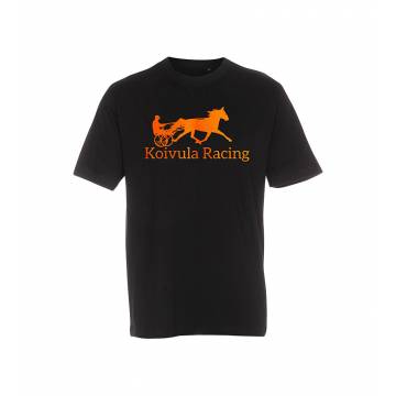 Musta Koivula Racing T-paita