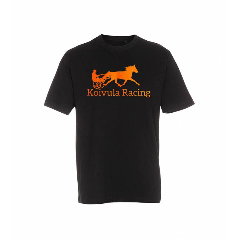 Musta Koivula Racing T-paita