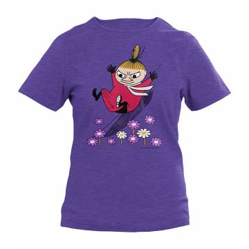 Heather purple Fotl DC Little My sliding Kids T-shirt