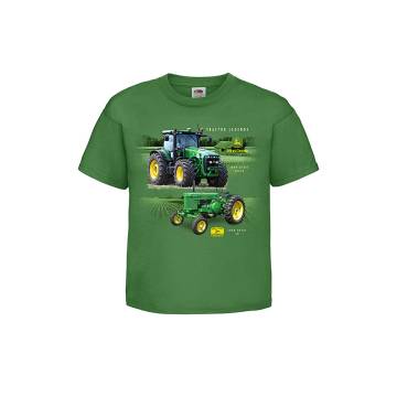 Kirkas vihreä DC New John Deere Lasten T-paita