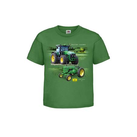 Kirkas vihreä DC New John Deere Lasten T-paita