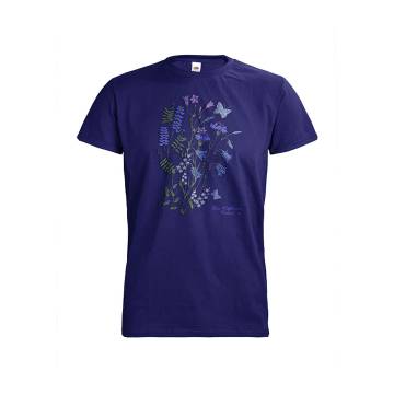 Cobalt blue CD Bluebell flowers Estonia T-shirt