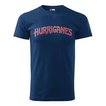 Midnight Blue Hurriganes logo T-paita