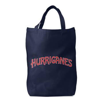 Navy Blue Hurriganes logo Shopping bag