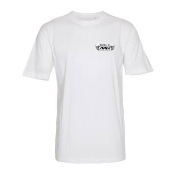 White MotOrg T-paita