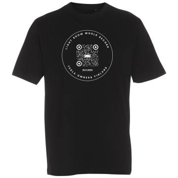 Black Tesla Lightshow T-shirt