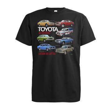 Musta DC Toyota Klassikot T-paita