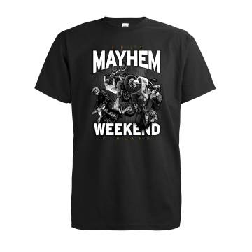 Black Mayhem Weekend 2024 T-paita