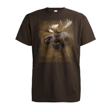 Chocolate DC Moose Head, Inari lapland T-shirt