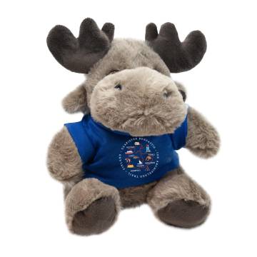 Royal Blue Plush moose Archipelago Trail