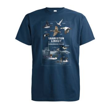 Mountain Blue DC Saariston linnut T-paita