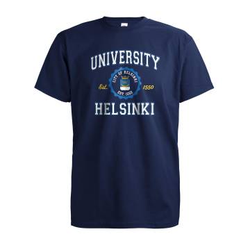 Deep Navy Helsinki university city New T-shirt