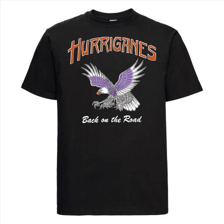 Black DC Hurriganes Eagle T-shirt