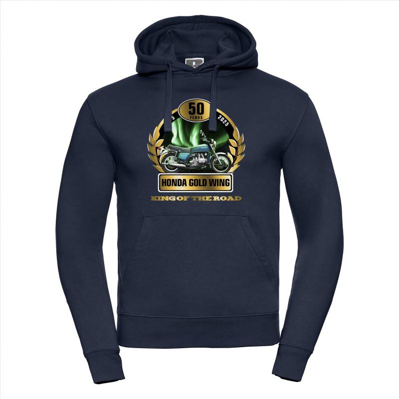 Navy Blue Honda Gold Wing 50 y Hoodie