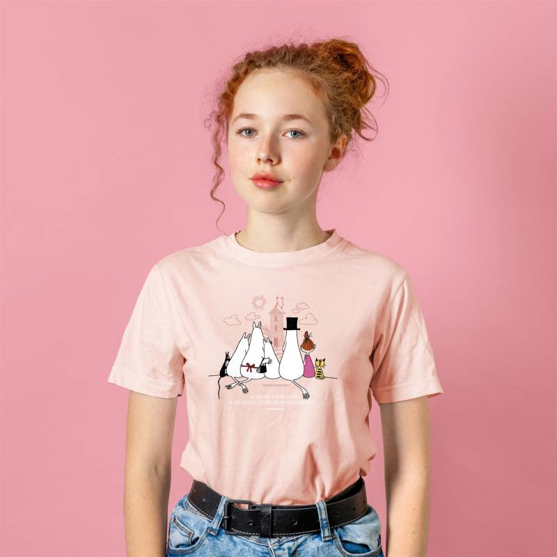 Soft rose Moomin family, Needs a change T-shirt