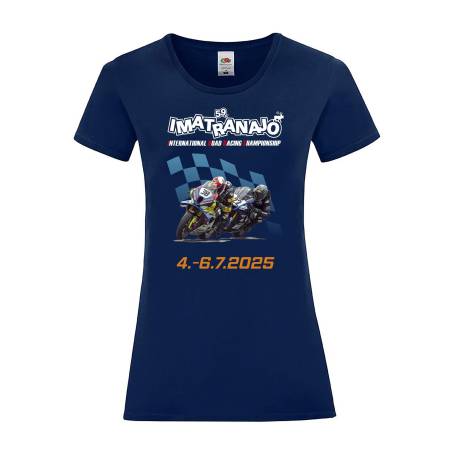 Navy Blue Imatranajo 2025 Slim T-shirt