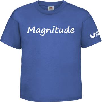 Royal sininen Magnitude Lasten T-paita