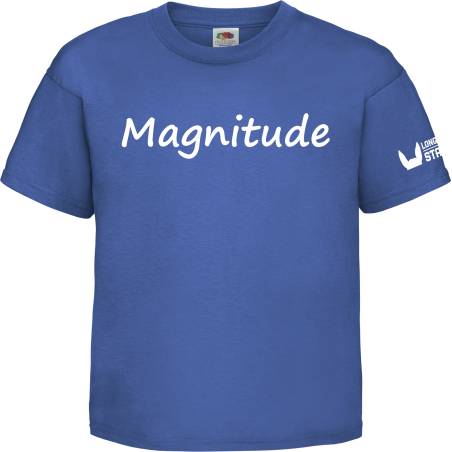 Royal sininen Magnitude Lasten T-paita