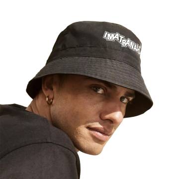 Black Imatranajo Bucket Hat