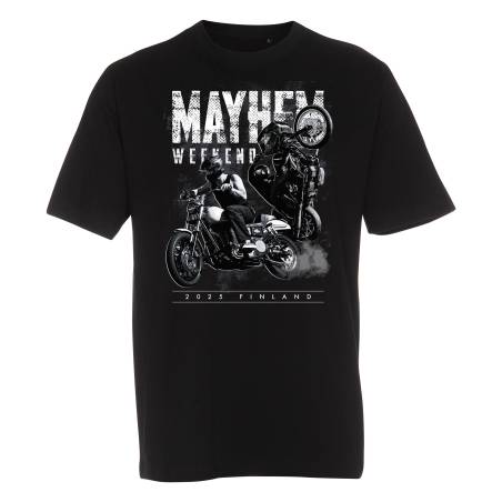 Black Mayhem Weekend 2025 T-paita