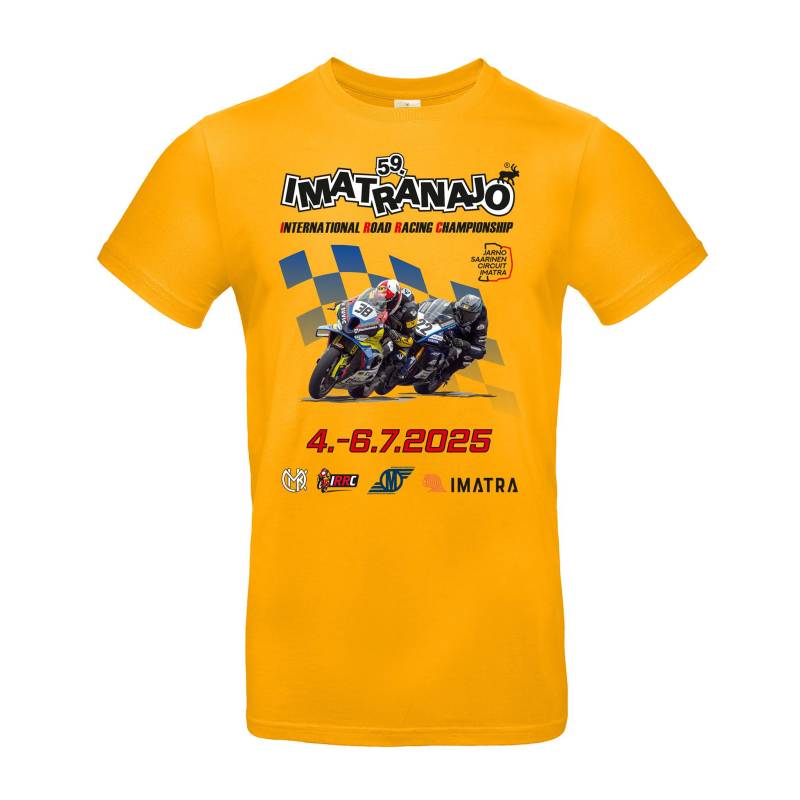 Keltainen Imatranajo 2025 SPECIAL EDITION T-paita