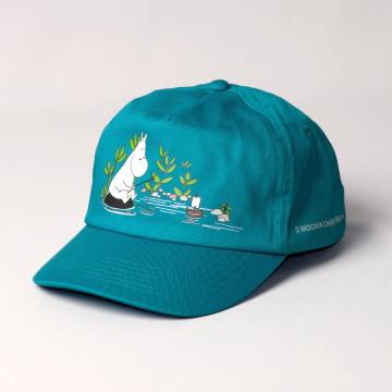 Vihreä Moomintroll on the rock Kids Cap